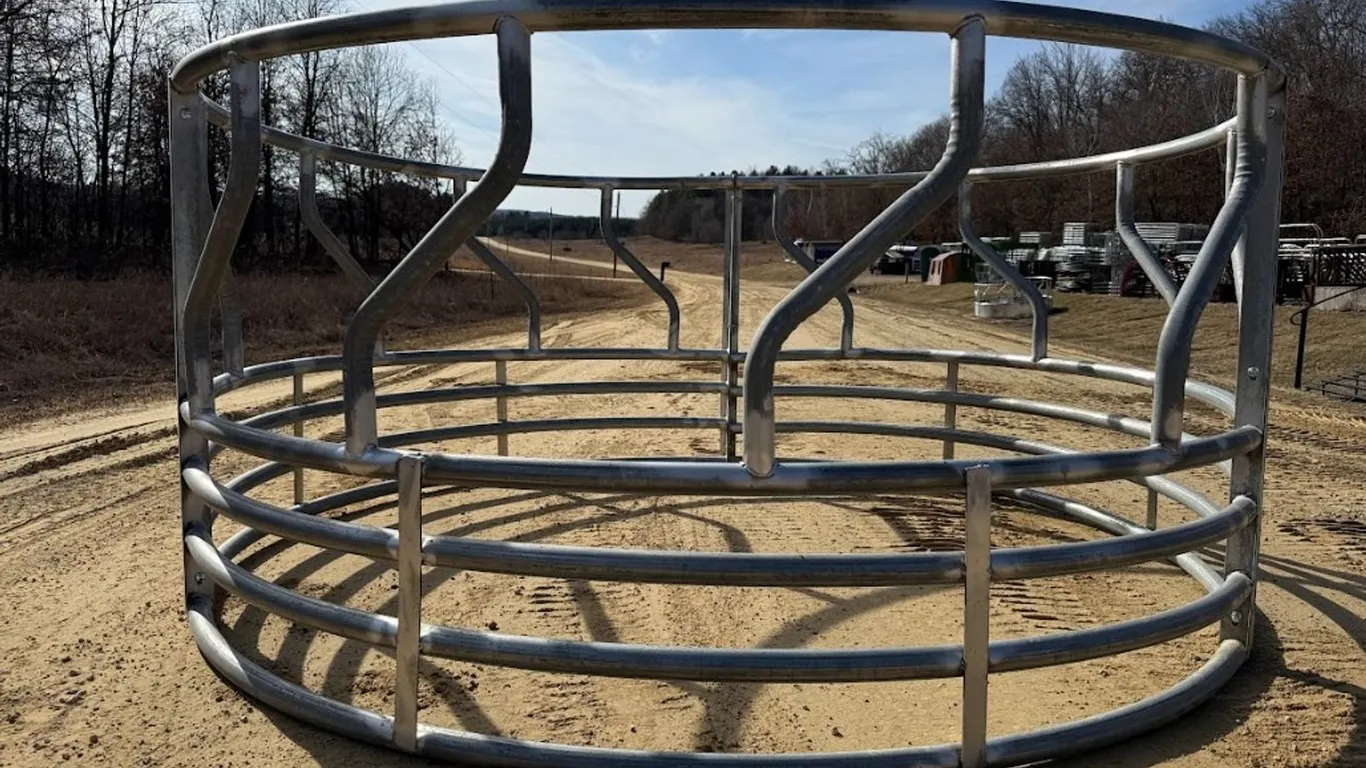 Tarter Galvanized 5 Bar Hay Feeder