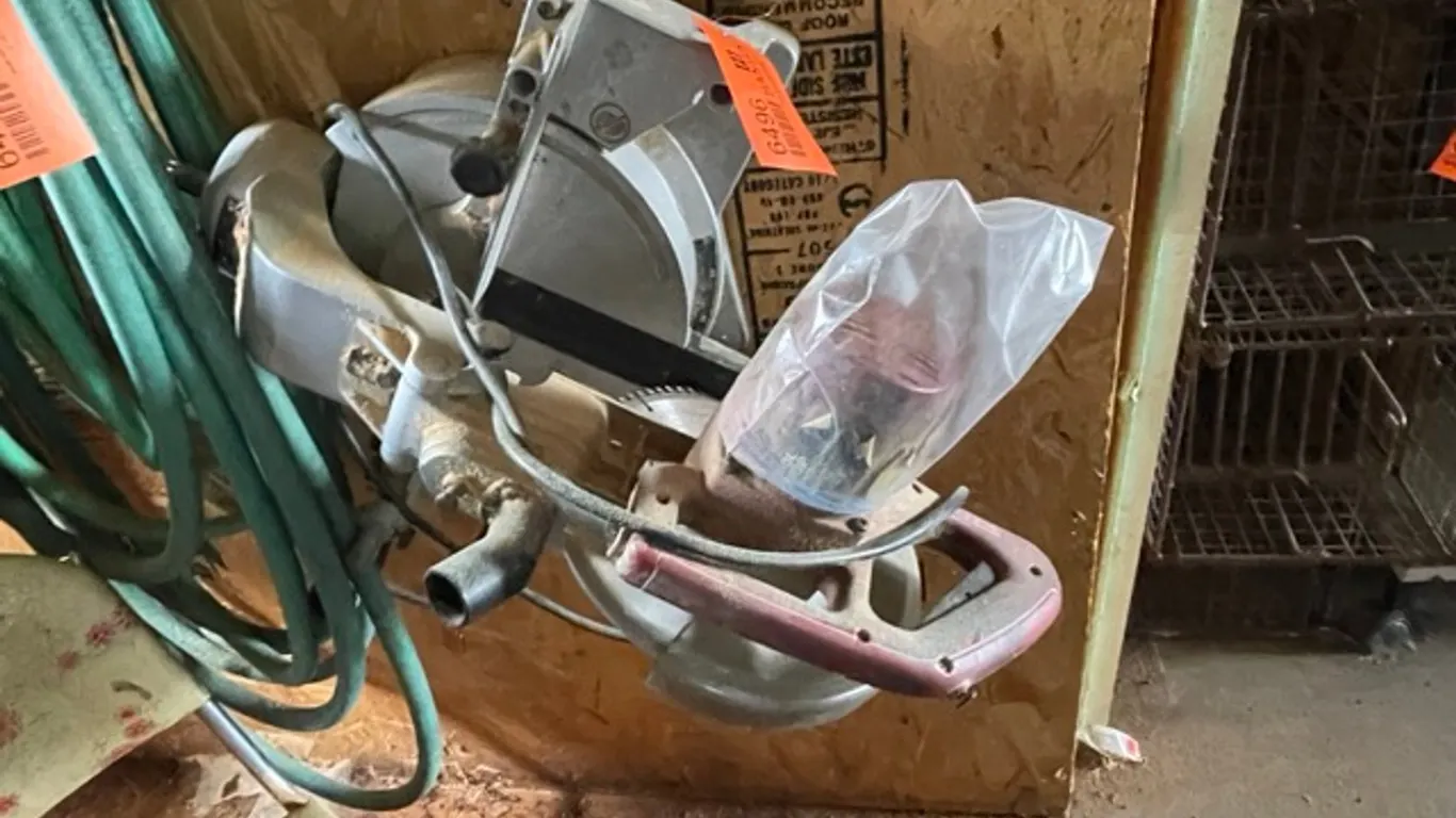 Tool Shop Sliding Compound Miter Saw