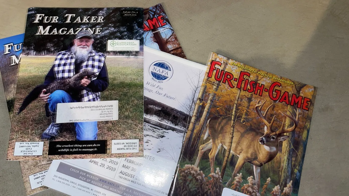 Collection of Trapping Magazines