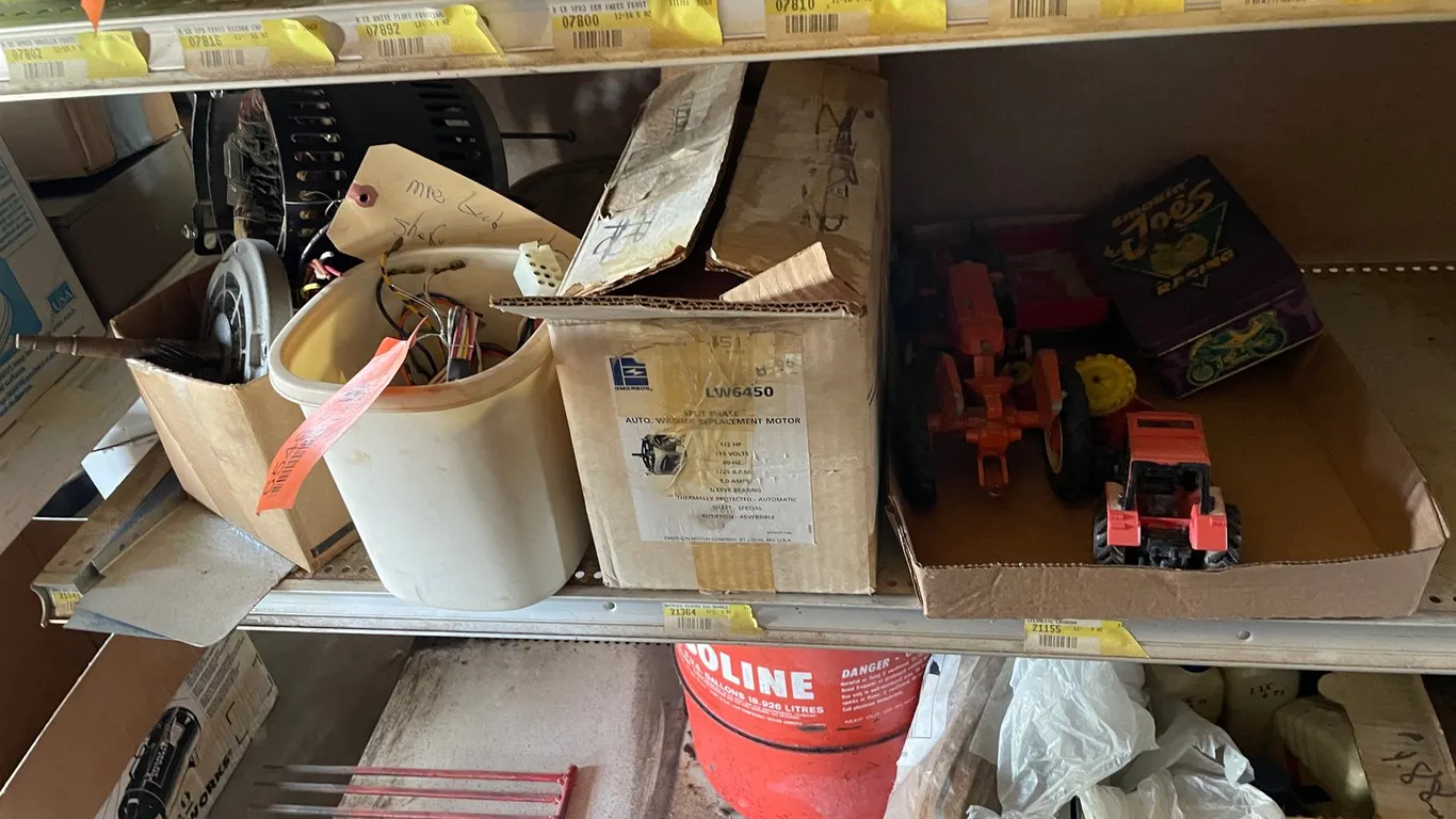 Toy Tractors and New Appliance Motor