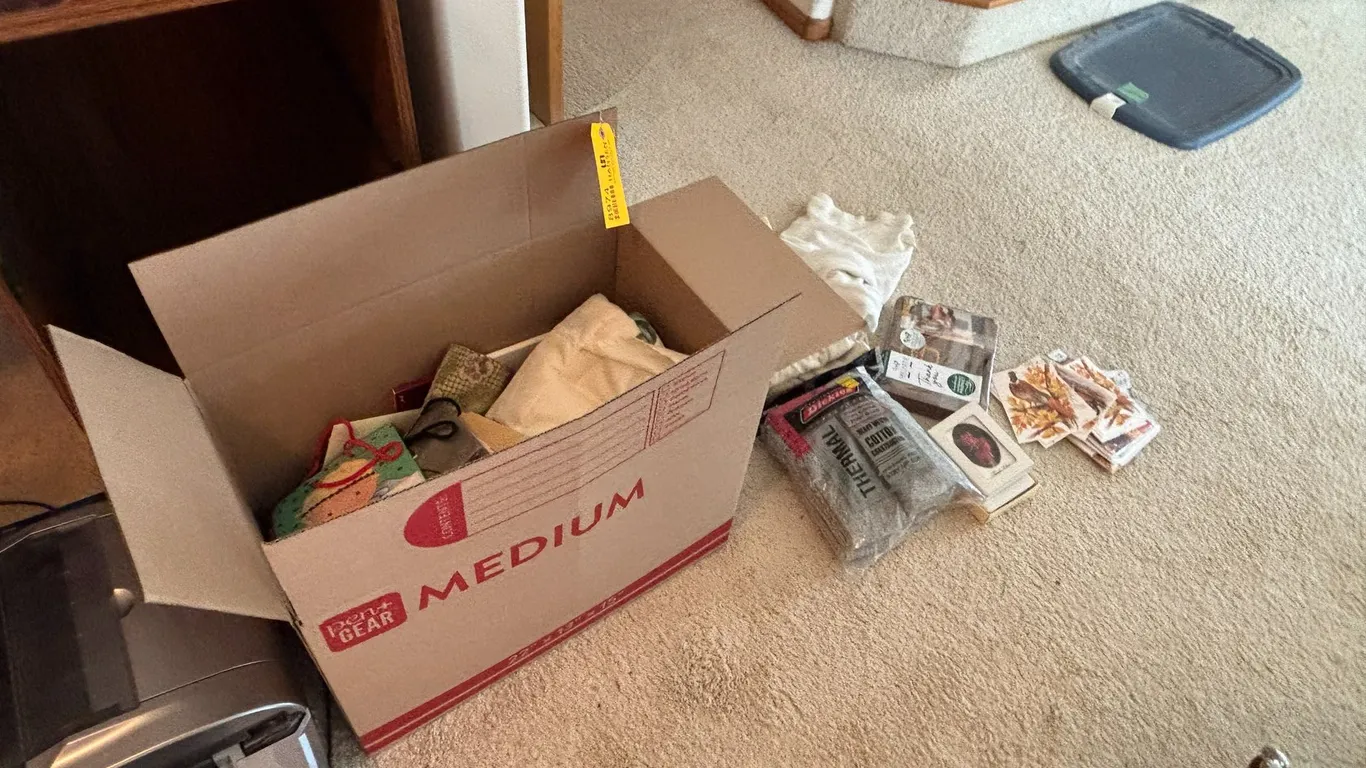 Thank You Cards, Gift Bags, and Men's Clothing