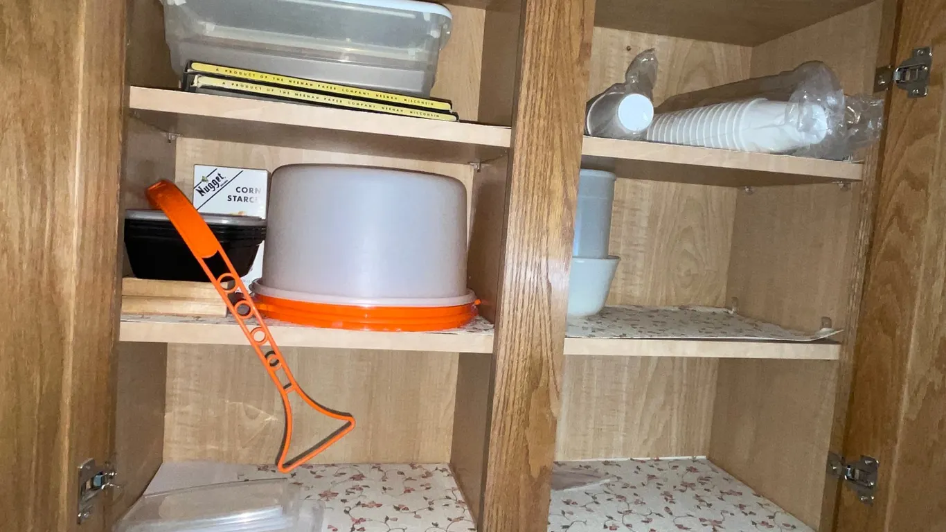 Contents of Upper Cabinets