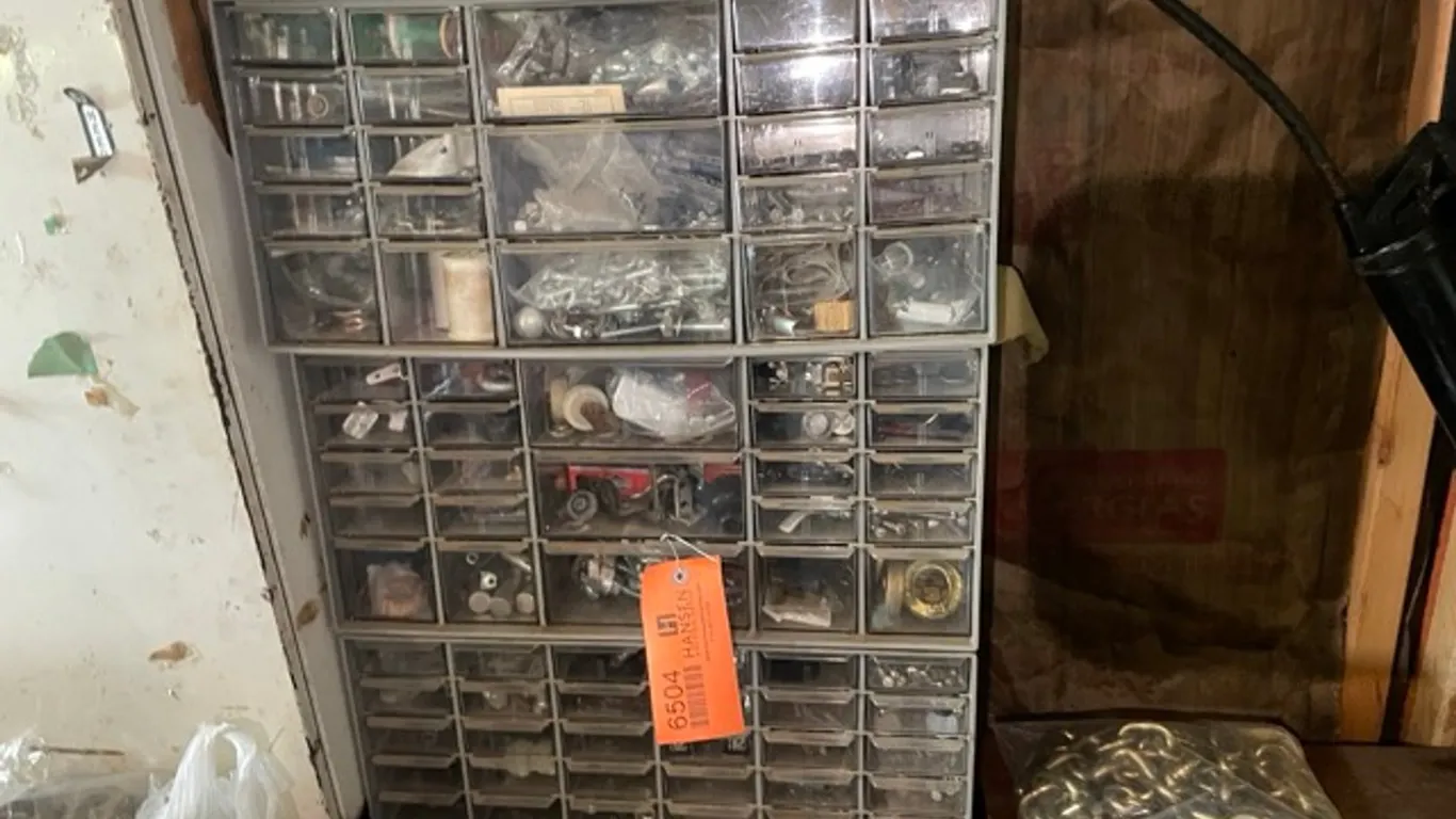 (3) Parts Bins and Contents