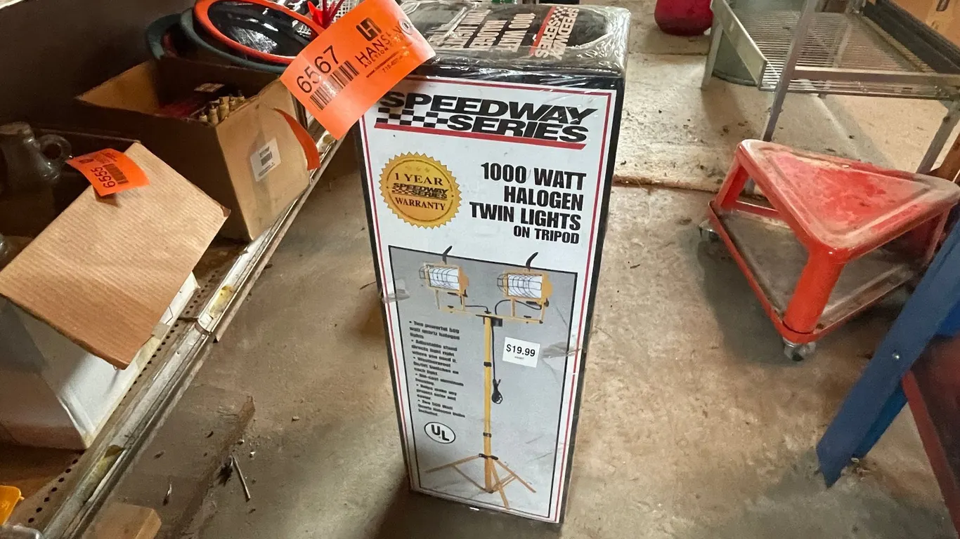 Speedway Series 1000W Halogen Twin Lights