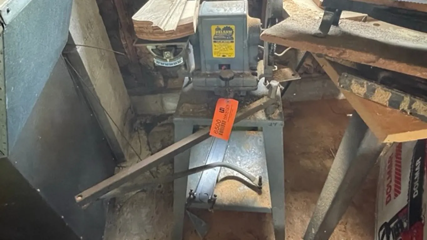Belsaw Grinder on Stand