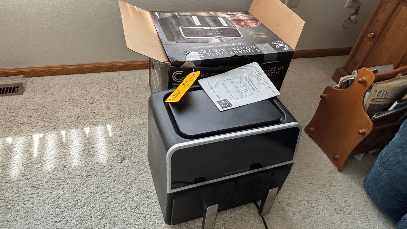 Complete Cuisine Dual Air Fryer