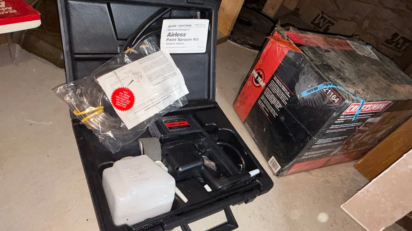 Craftsman Airless Paint Sprayer Kit