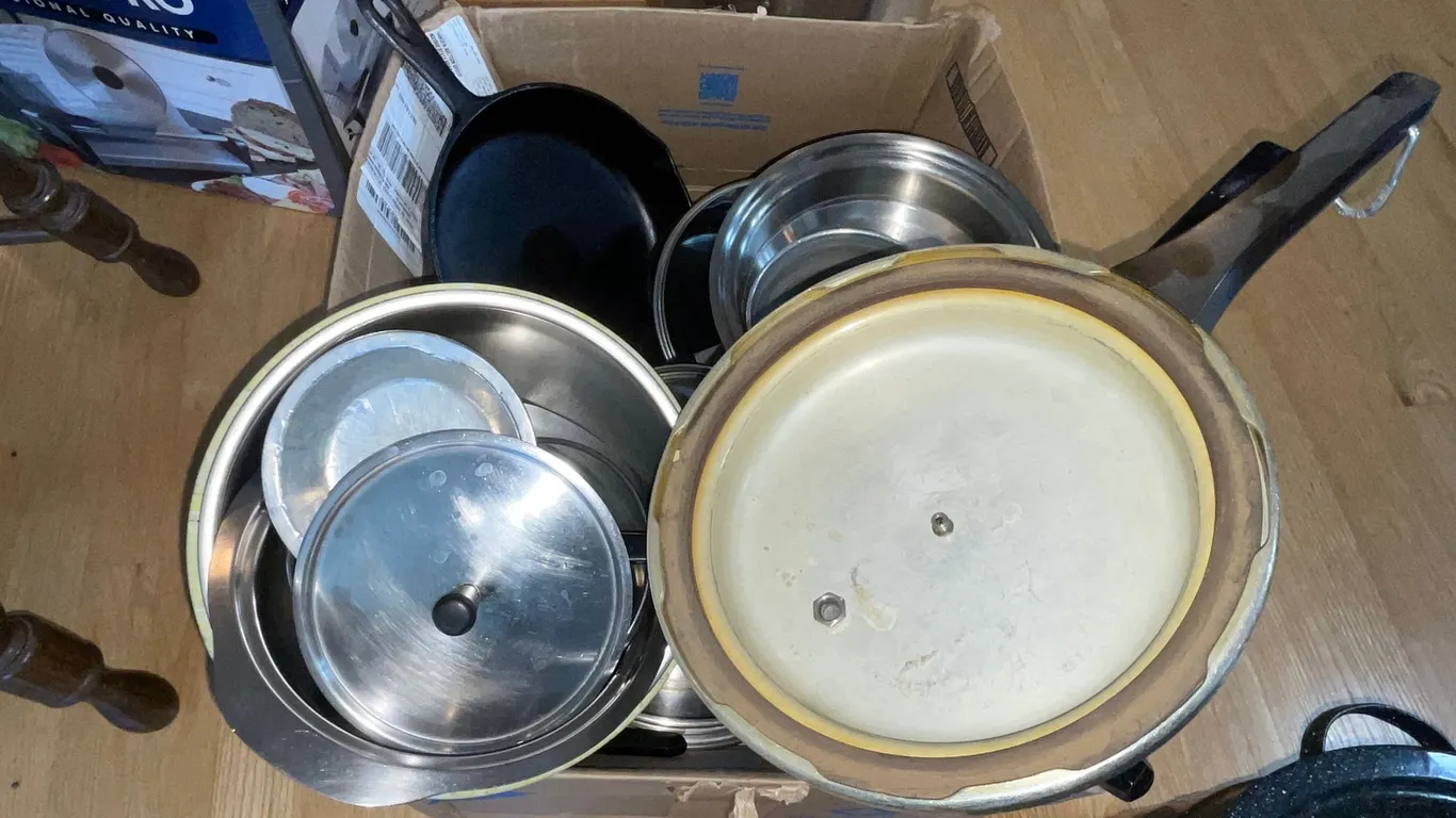 Assortment of Pots and Pans