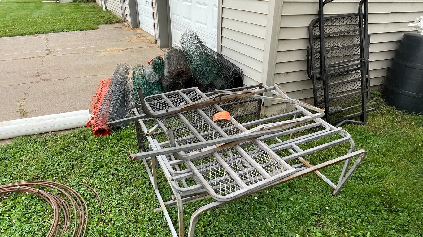 (2) Metal Deer Stands