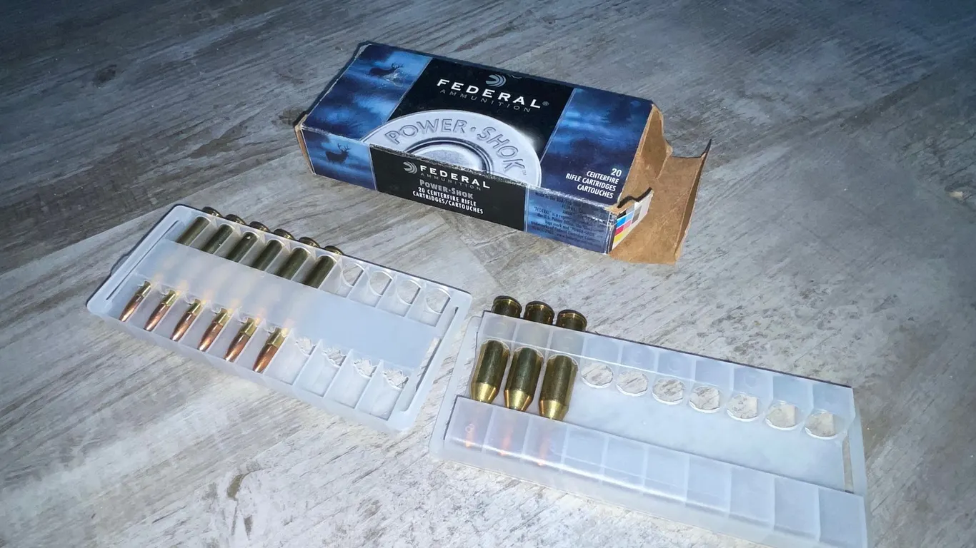 (1) Partial Box of .243 Ammo