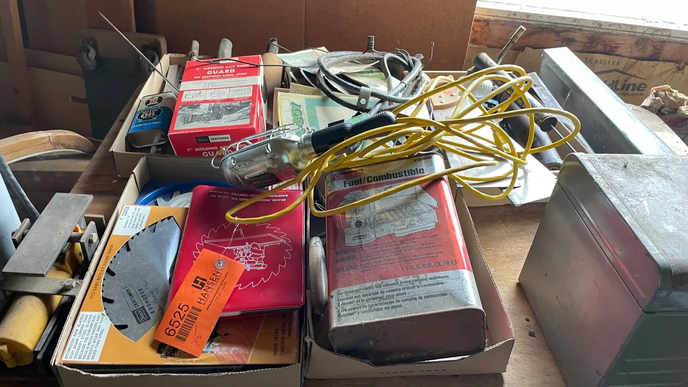 Lawn-Boy Parts, Miter Saws, and Craftsman Dado Kit