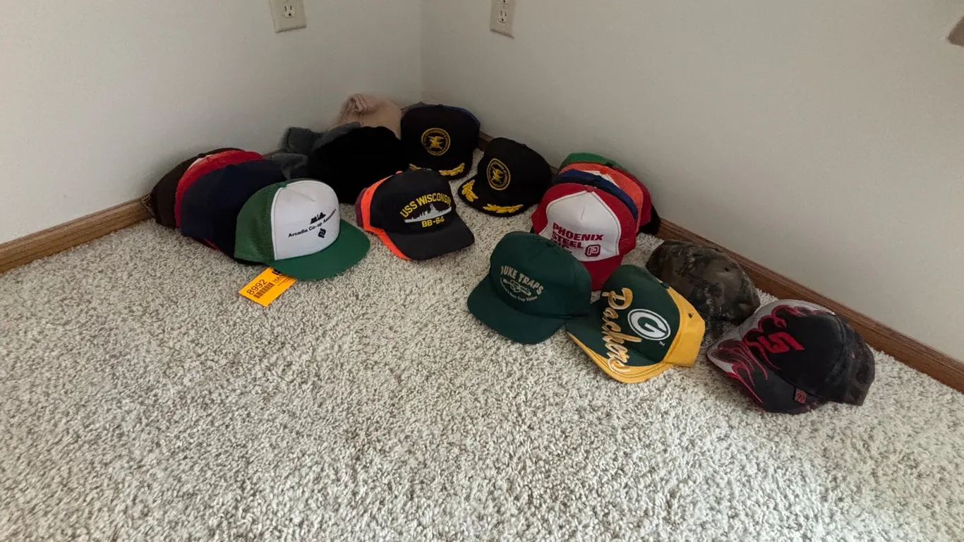 Variety of Baseball Style Hats