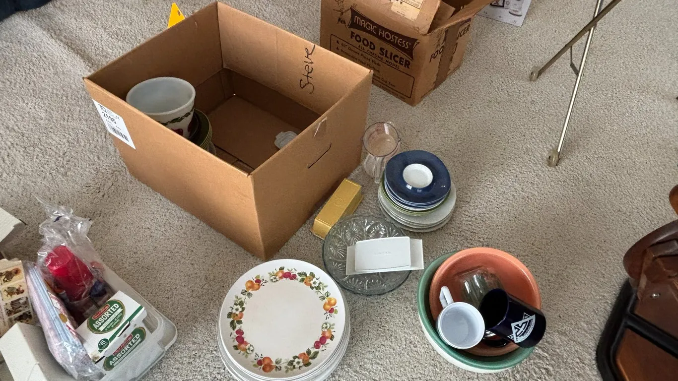 Various Flatware and Measuring Cups
