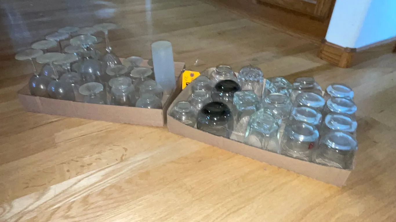 Assorted Glassware