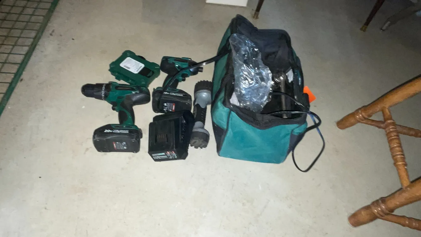 (2) Cordless MasterForce Drills