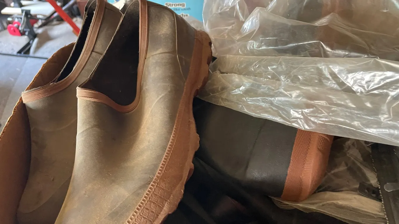 (5) Pairs of Pull Over Rubber Boots and Shoes