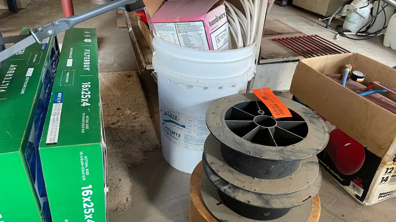 Assorted Electrical Wire and Spools