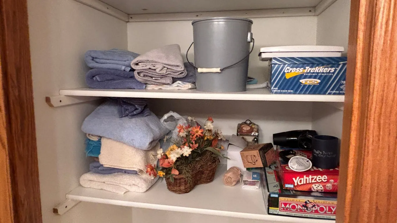Contents of Bathroom Closet