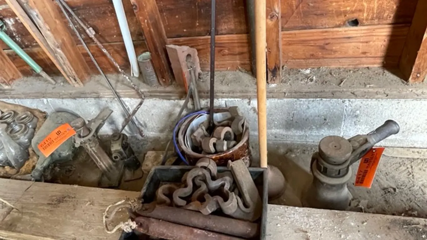 (2) Pails of Railroad Track Anchors