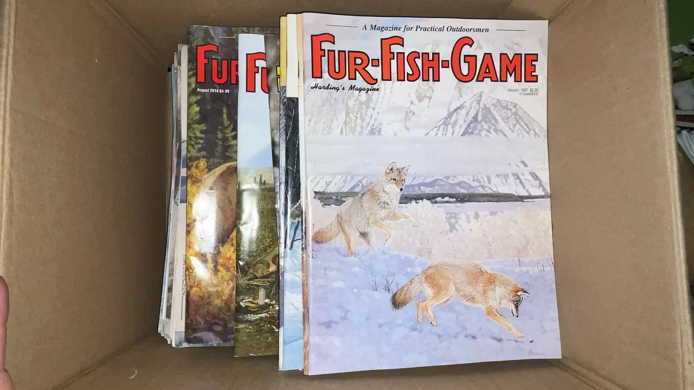 Collection of Trapping Magazines