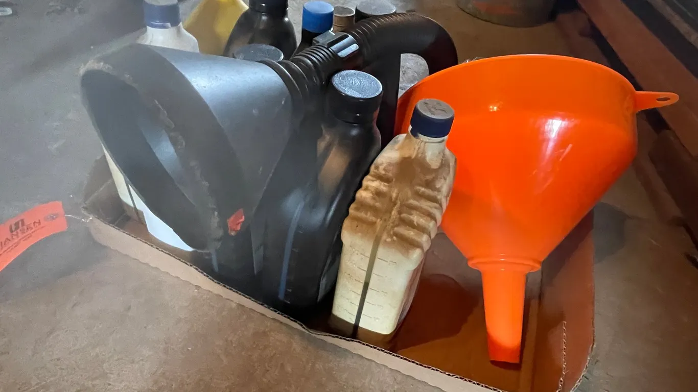 Oil and Funnels