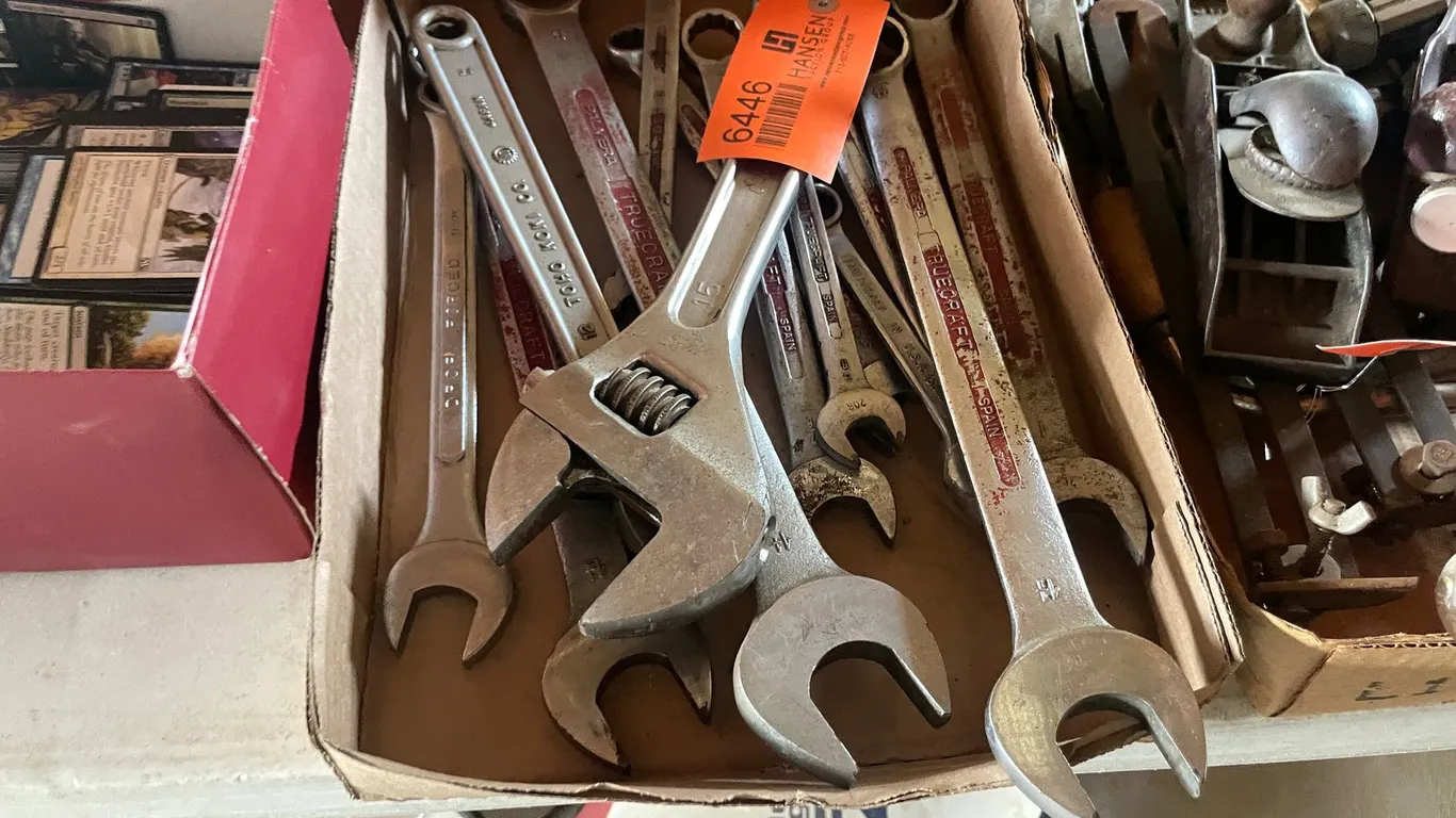 Truecraft Wrenches and (2) Crescent Wrenches