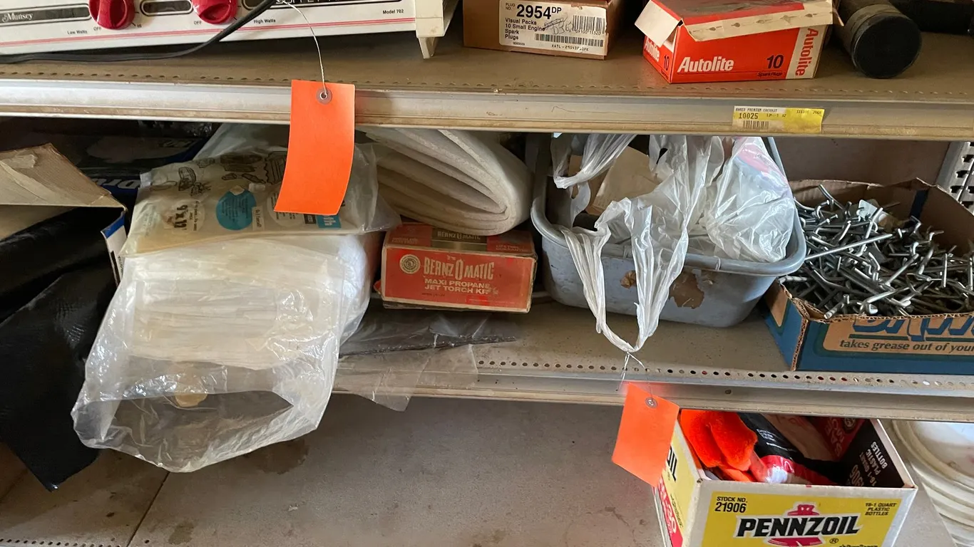 Various Gauge Wire, Plastic Bags, and Tyvek Aprons