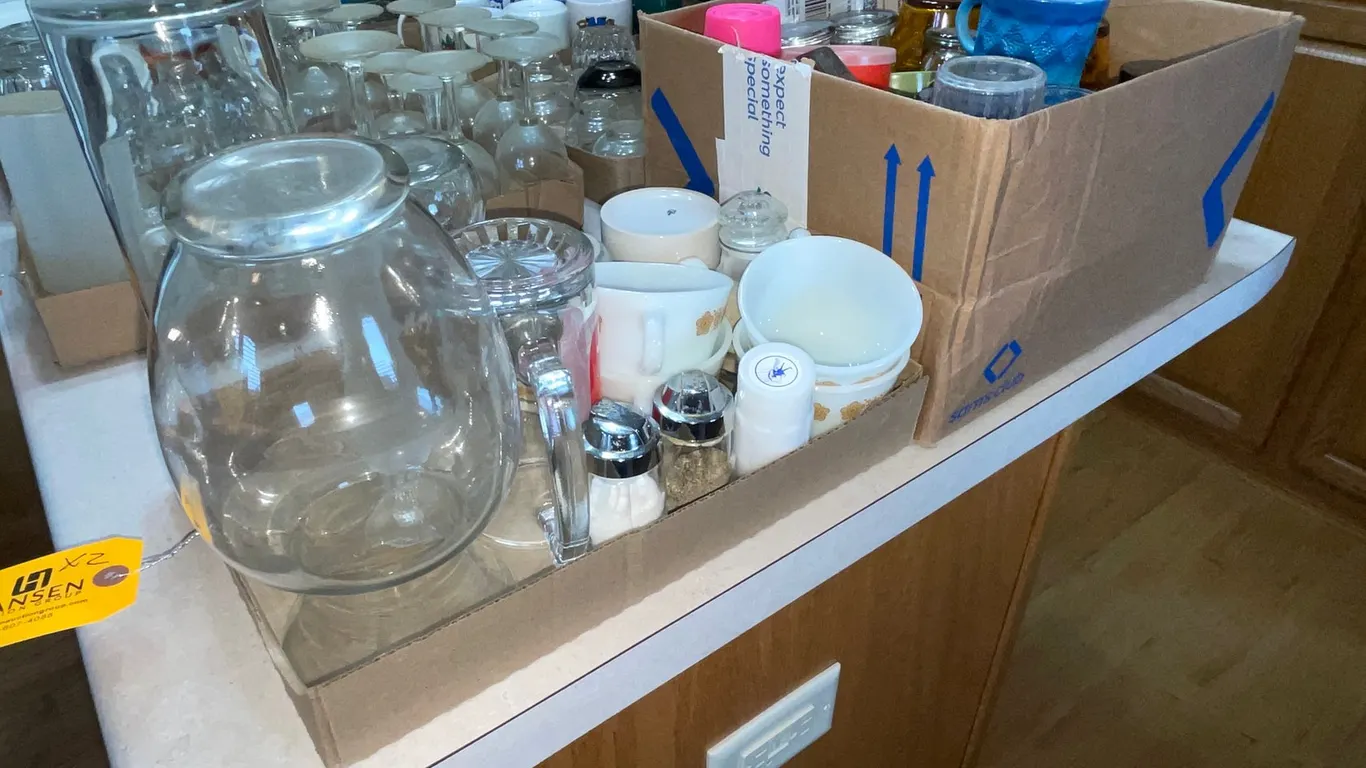 Vases and Glassware