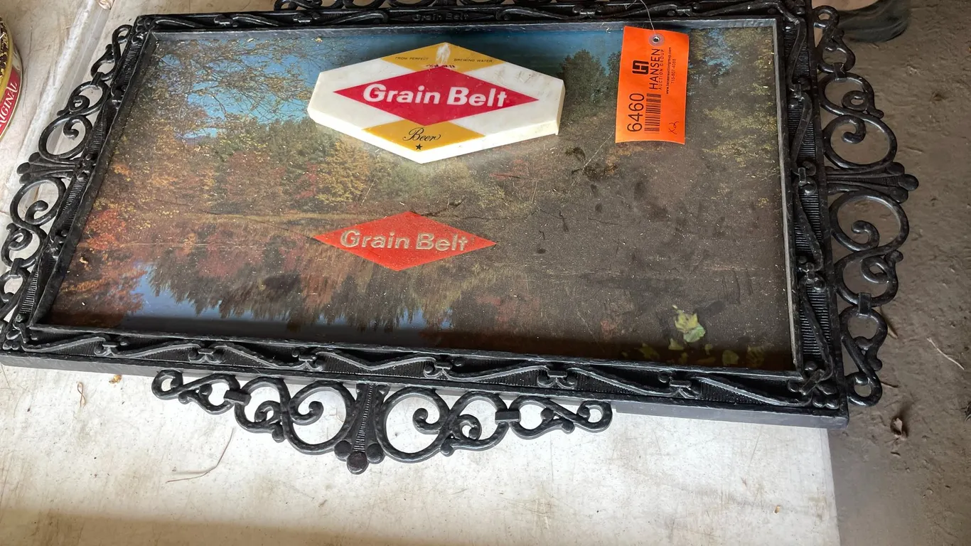 Vintage Grain Belt Beer Sign