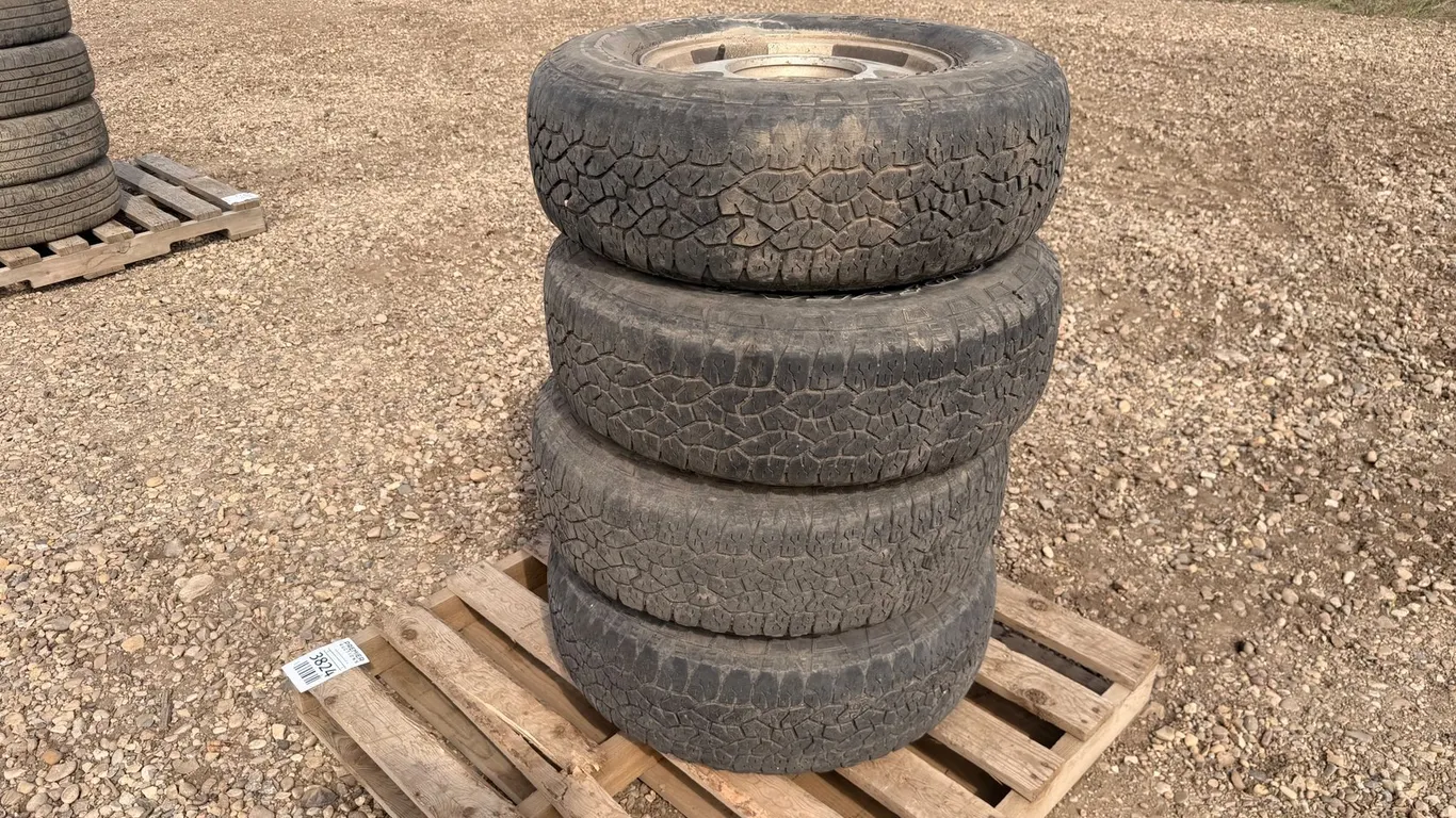 (4) Goodyear Tires