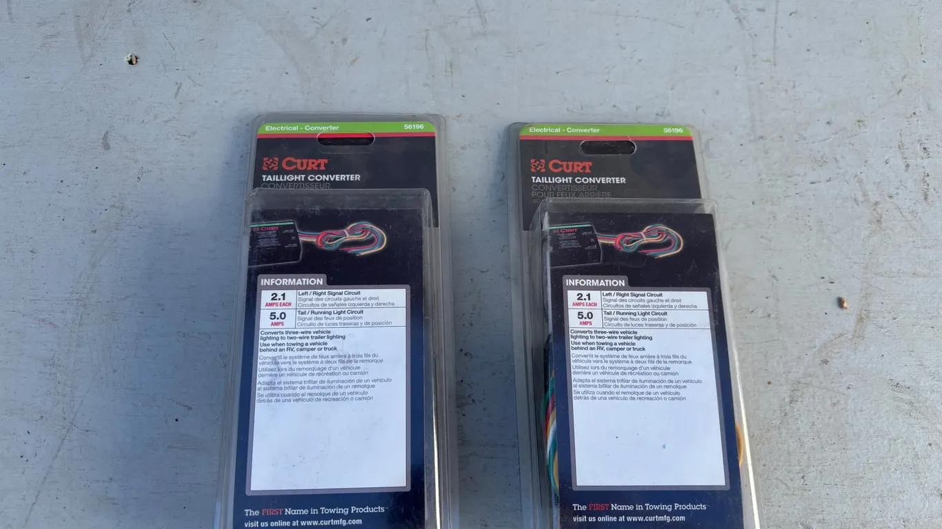 (2) Curt Taillight Converters
