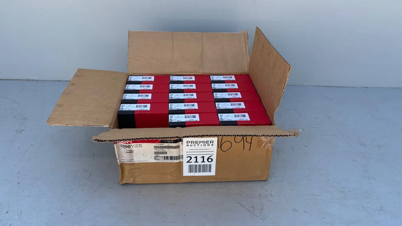 Unused Box of Hilti MX Cartridges