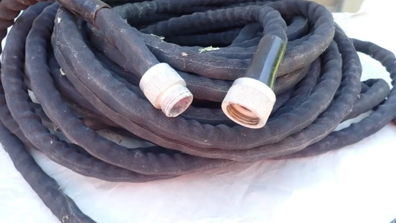 Black Cloth Garden Hose