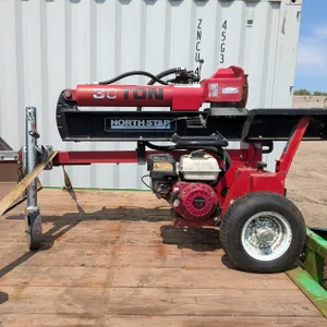 North Star 30-Ton Log Splitter Trailer, Engine: Honda GX200, Tires, 4.80-8, 2" Ball, 4-Way Splitting Head, Log Stripper Retract Wedge