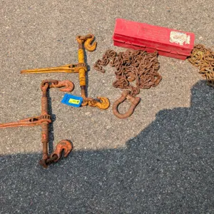 Assorted Vintage Chain Binders and More