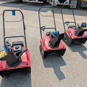 3 Toro 21" Power Clear Snow Blowers, Model: 38754, Power Propel