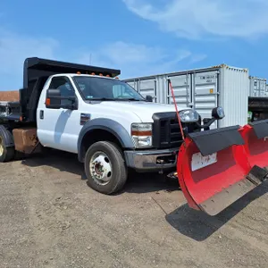 2007 Ford F550 Super Duty Dump Truck with Plow