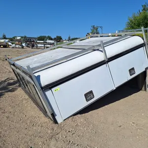 ARE Service Truck Topper with Roof Rack, 79"x69", for 63" Wide Bed