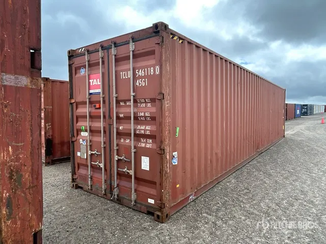 2010 40 ft High Cube Storage Container