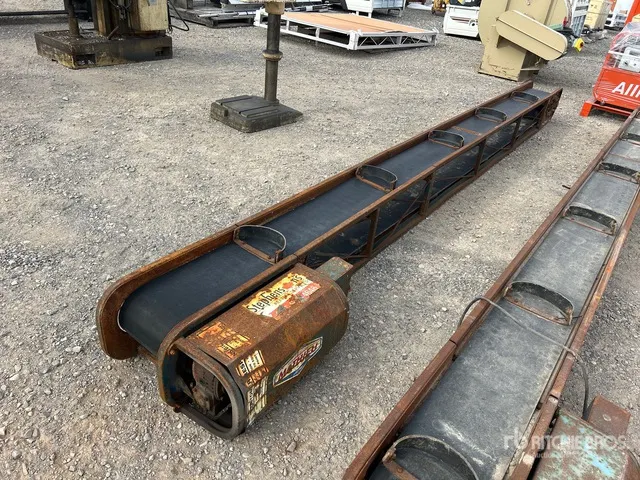 10 in x 15 ft Stationary Conveyor Belt