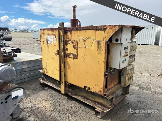 Skid-Mounted Generator Set (Inoperable)