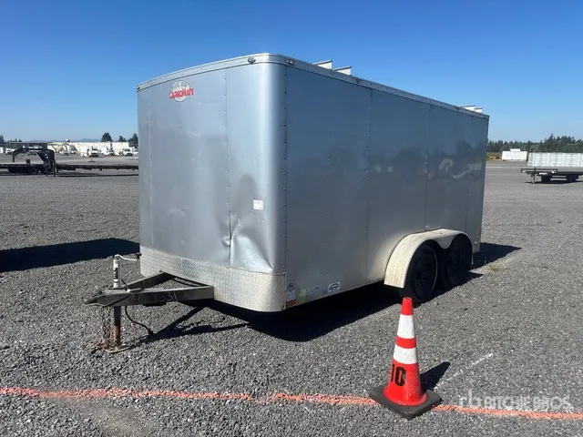 2018 Forest River 14 ft T/A Enclosed Trailer