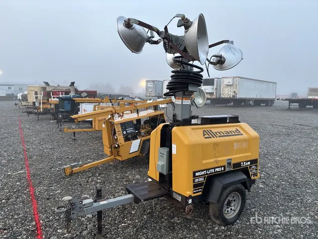 2015 Allmand Night-Lite Pro II 1250 W Light Tower