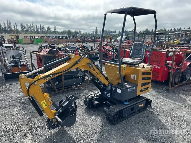 2026 CFG Industries MX12R Mini Excavator (Unused)