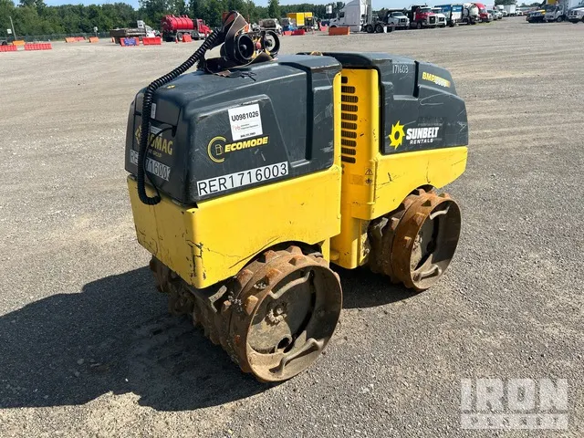 2015 Bomag BMP 8500 Trench Compactor