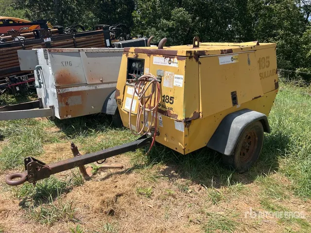 1999 Sullair 185DPQCA 185 cfm Mobile Air Compressor