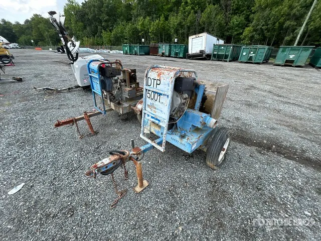 Trailer-Mounted Water Pump