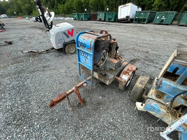 Trailer-Mounted Water Pump