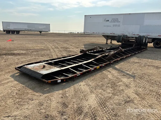 2012 Trail Pro FL308 40 ft T/A Flatbed Trailer (Inoperable)