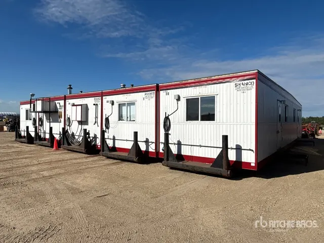 1998 Shanco 5 Unit Skid-Mounted Mobile Camp